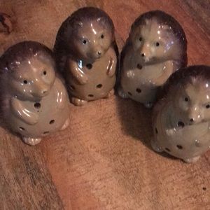 Gorgeous ceramic hedgehogs  tea lights holders !!